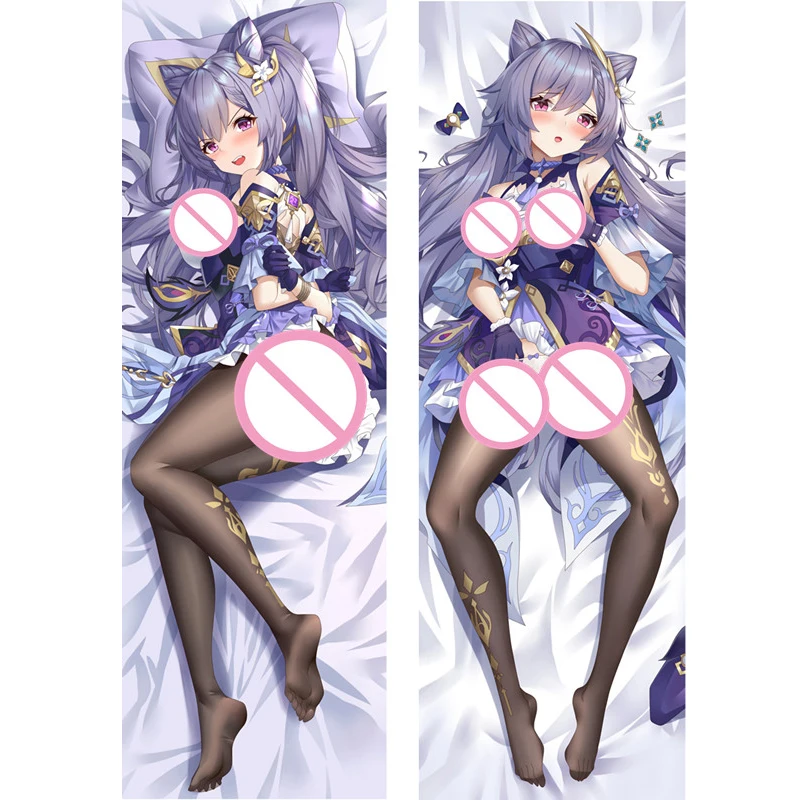 Genshin Impact Keqing Dakimakura Чехол для подушки | Дом и сад