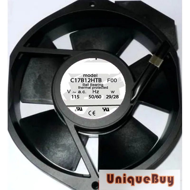 Кулер процессора для COSTECH C17B12HTB F00 115V 28W 172*150*38mm охлаждающий вентилятор