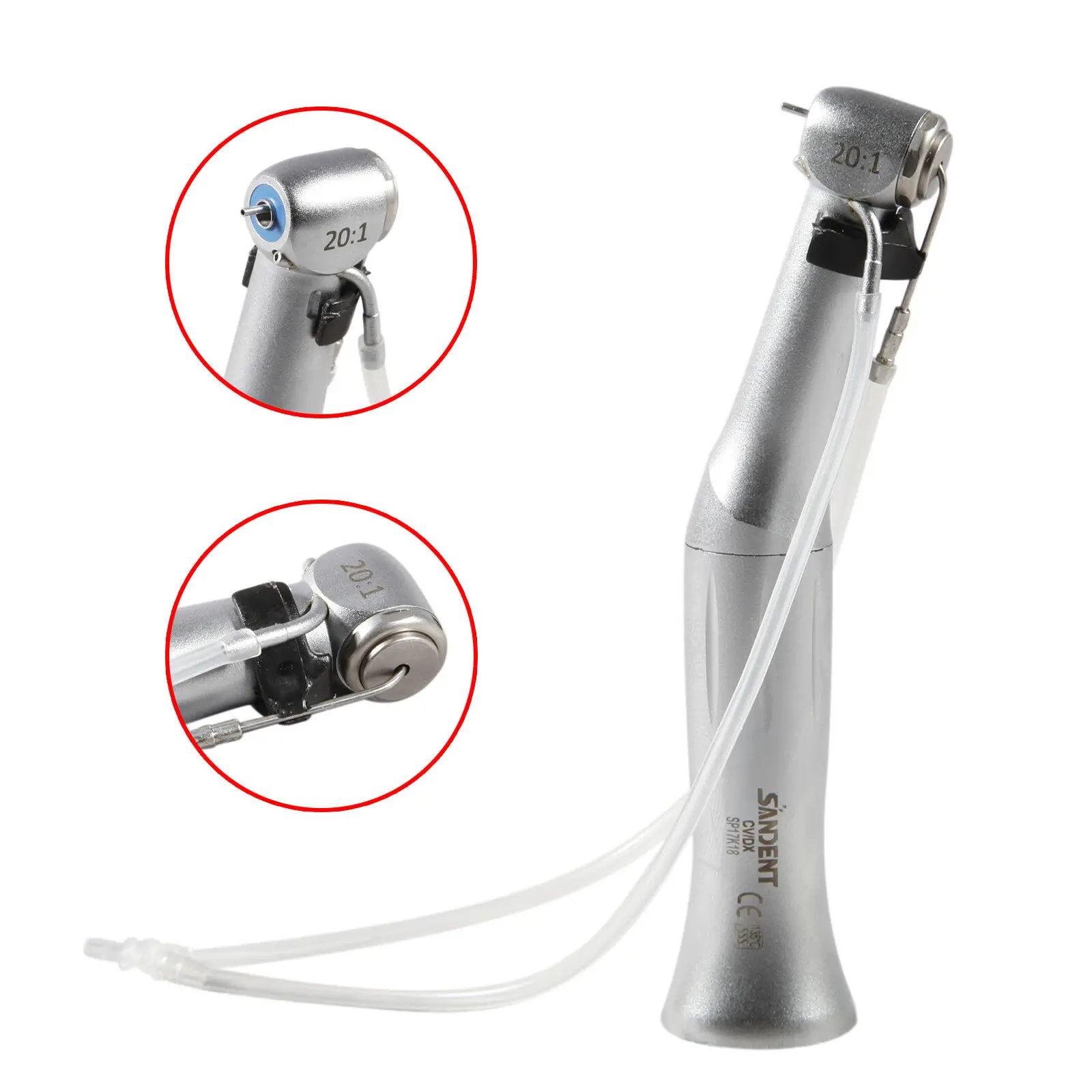 

Dental Implant 20:1 Reduction Push Button Contra Angle Handpiece fit NSK KAVO