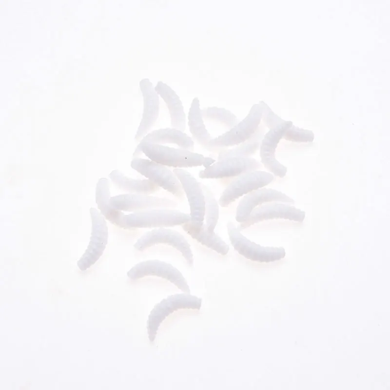 

10pcs/ Bionic soft bait aphid2cm/0.37g Artificial Manufacturing rubber lure Bionic insect squid bait bait soft warm fishing