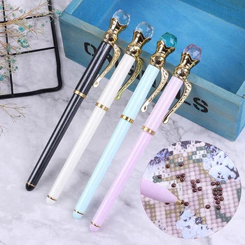 

1Pc 5D Diamond Point Drill Pen Painting Cross Stitch DIY Crafts Sewing Embroidery Tool Sewing Accessories Diamond Painting Tool