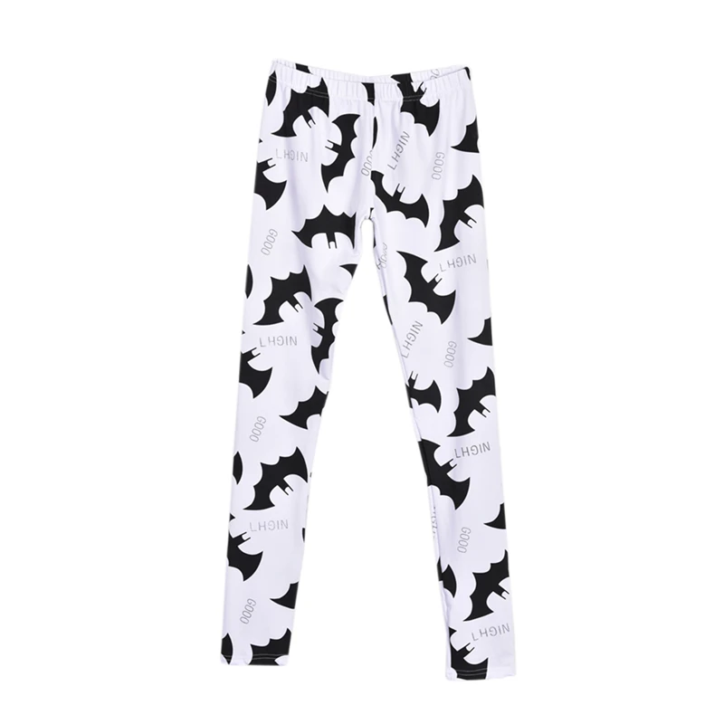 Female Leggins Waist Cartoon Legins Tights Bat - Limited Female Printing Design amazon leggings