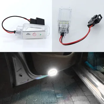 

2pcs Car License Plate Lights 12V LED Number Lamps signal Light Tail Light For AUDI A2 A3 Q5 Q7 R8 PASSAT CC car accessories
