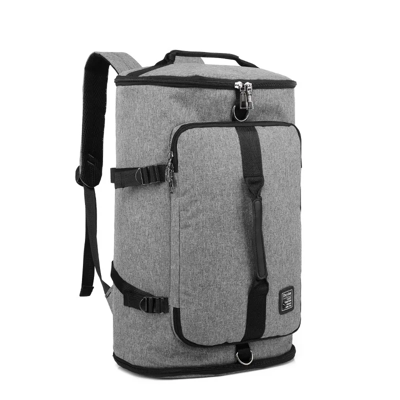 

Large Bucket Bag New Style Fashion Solid Color Gym Bag Large Capacity Outdoor Travel Backpack Backpack