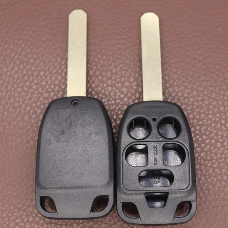 DAKATU 5/6 кнопки дистанционного ключа оболочки чехол корпус на брелок для Honda Odyssey Elysion с uncut HON66 blade