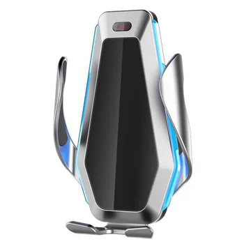 

Car Wireless Charger Phone Holder Auto Clamping Mount Charging Bracket for Smartphone EM88