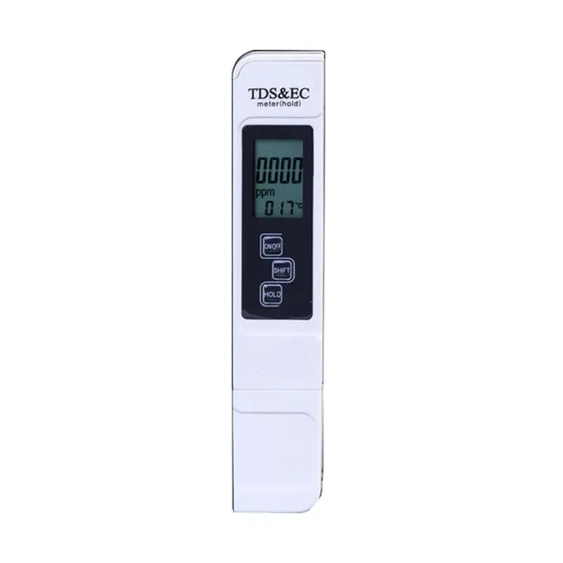 

3 In 1 Multifunctional TDS EC PPM Water Quality Meter Tester Pen Display 0-9990ppm TDS&EC Tester Pen Hot Sale