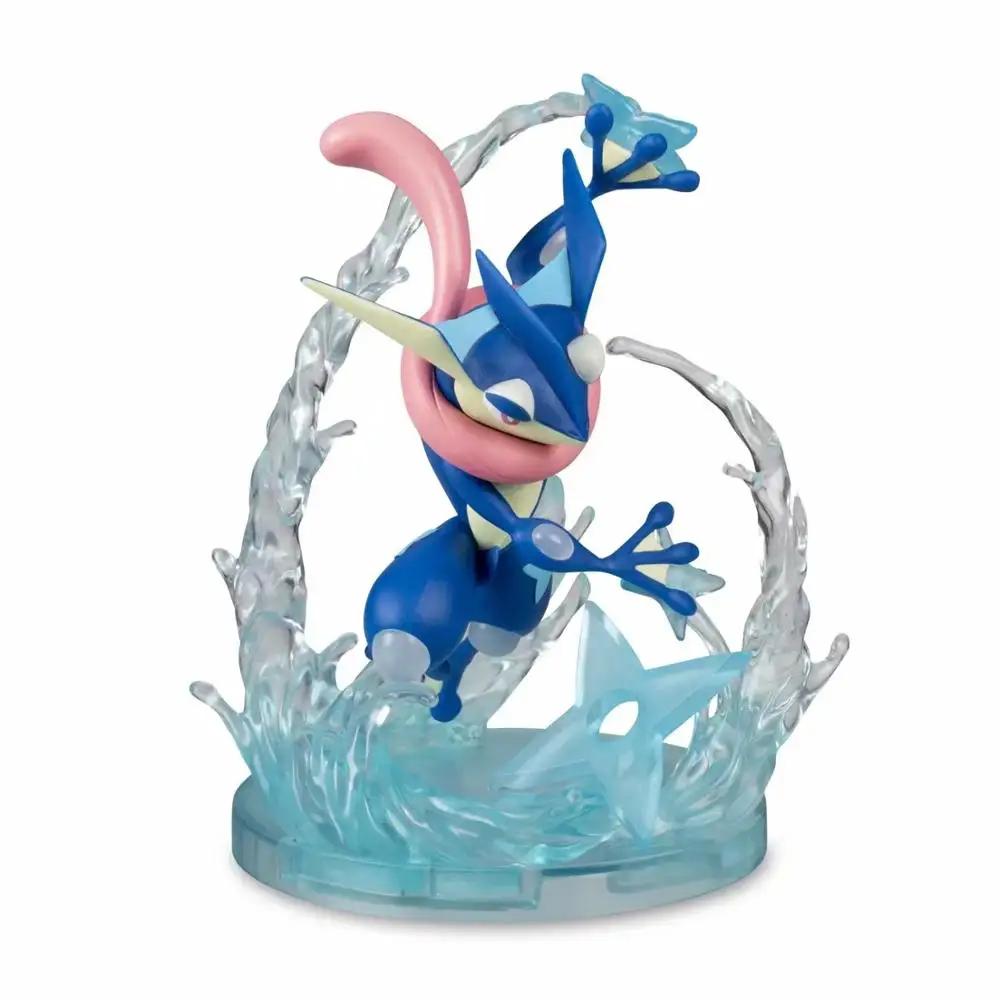 

Anime 13cm Greninja Trick Art Gallery Q version PVC Action Figure Collectible Model Toy Dolls Gift
