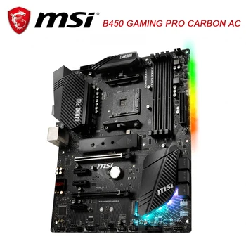 

For MSI B450 GAMING PRO CARBON AC AMD Socket B450 AM4 ATX M.2 ATX Desktop Motherboard