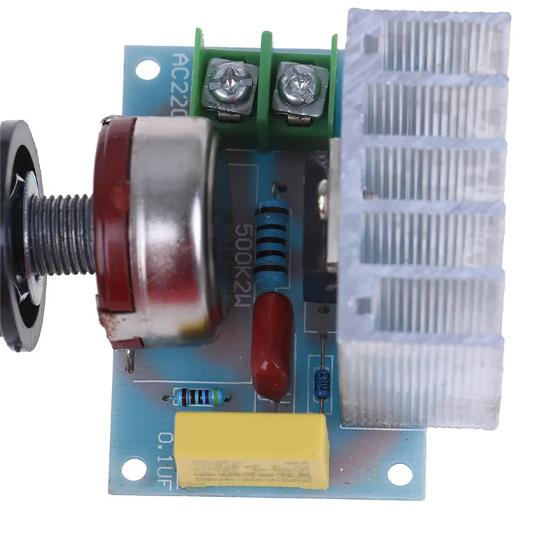 

1pc AC 220V 4000W High Power Scr Electronic Volt Regulator Motor Speed Controller