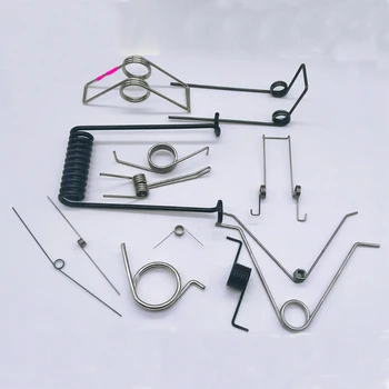 

2pcs wire diameter 3mm outer diameter 16mm number of turns 11ring left and right a couple hook torsion spring 98 long