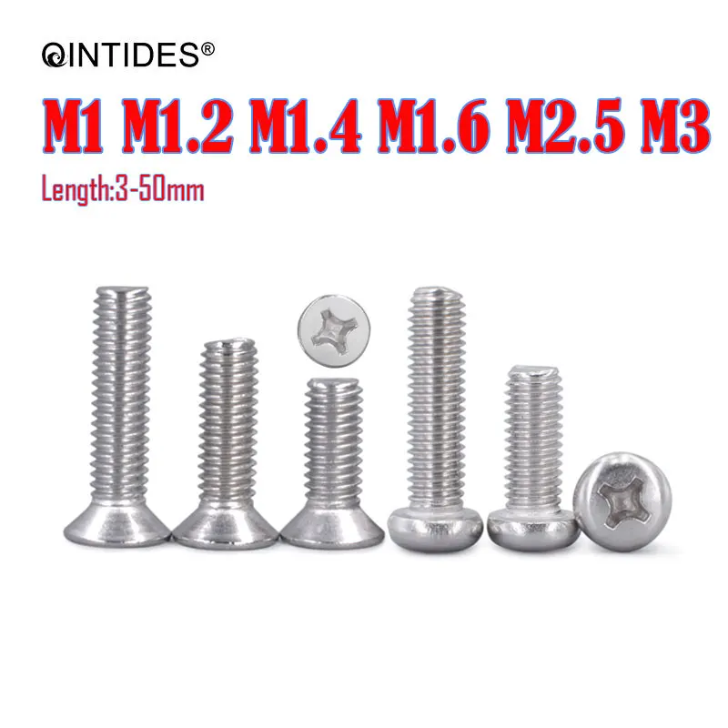 Details About M1 M1 2 M1 4 M1 6 M2 Stainless Steel Phillips Pan Head details-about-m1-m1-2-m1-4-m1-6-m2-stainless-steel-phillips-pan-head