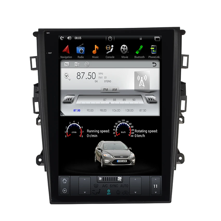 YESSUN для Ford Mondeo 2013 Android автомобильный навигатор GPS HD сенсорный экран стерео плеер