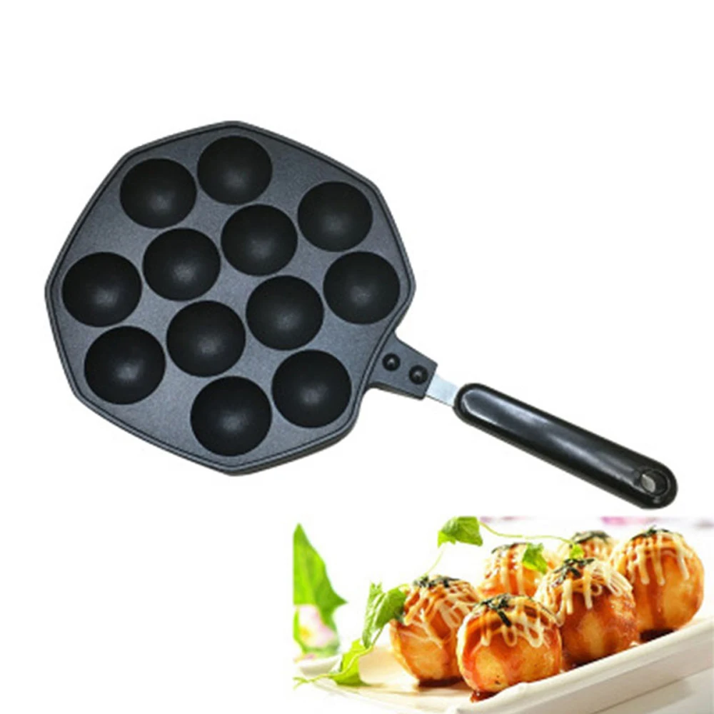 2 Molds Taiyaki Fish Shaped Octopus Balls Waffle Pan Non-stick Cake Bake Bakeware DIY Kitchen Tools Dessert Cooking Pan Plate