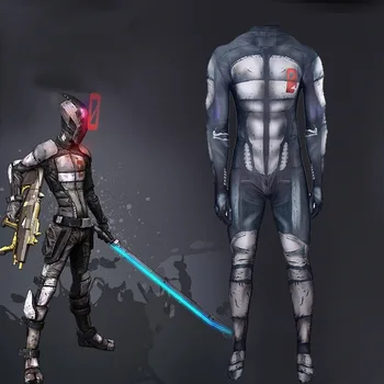 

Game Borderlands 2 Assassin Roles Cosplay Costume Lycra Tight Jumpsuit Adult Man Child Masquerade Performance Clothing