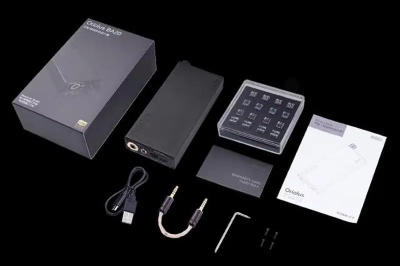 Jaben Oriolus BA20 Portable Balanced Single ended Hifi Music Headphone Amplifier AMP