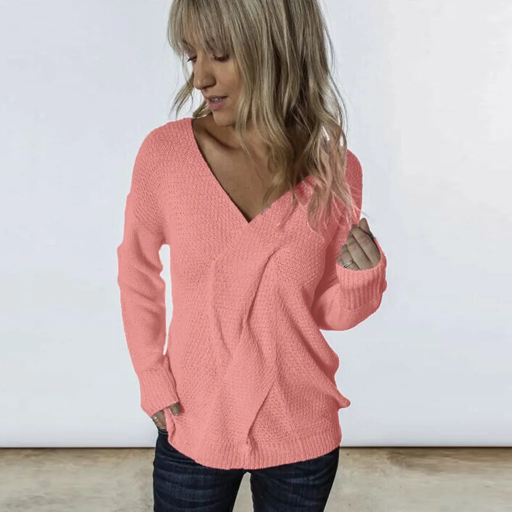 Тонкий Пуловер Женский Купить