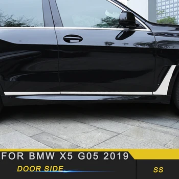 

For BMW X5 G05 2019 Car Styling Door Gate Side Decoration Chrome Cover Frame Trim Sticker Exterior Accessories