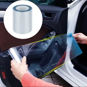 

3meters Car Styling Rhino Skin Protective Film Car Bumper Hood Paint Protection Sticker Anti Scratch Clear Transparence Film