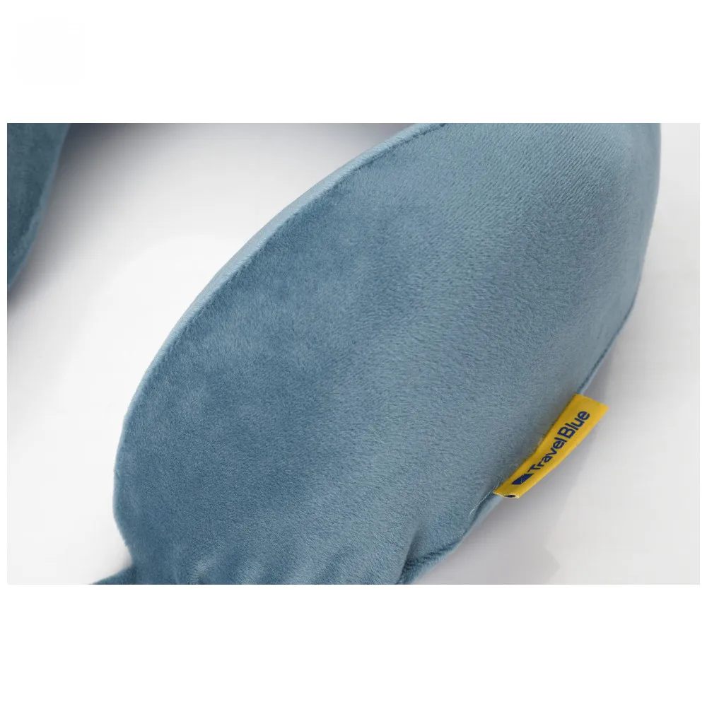 Подушка для путешествий с эффектом памяти Travel Blue Tranquility Pillow, увеличенная(212), цвет синий