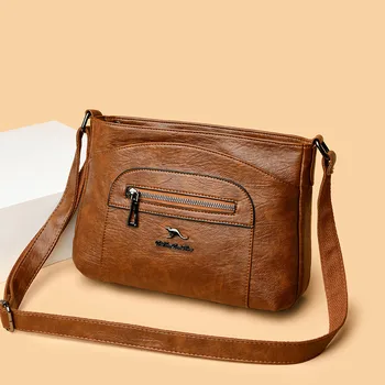 

Famous Brand Woman Handbag Sac A Main Shoulder Strap Female Pu Leather Crossbody Messenger Bags for Latest Ladies Hand Bag 2020