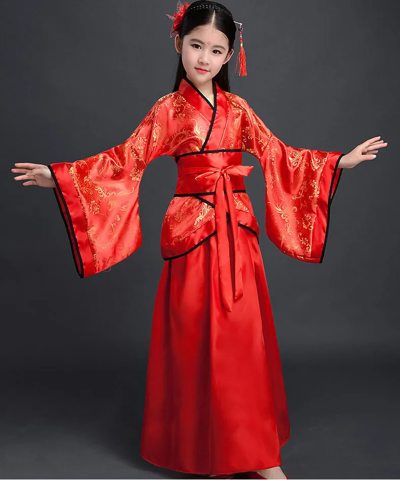 Весенне-летняя детская одежда из шифона для дня рождения, Fantasia Carnaval Infantil костюмы для девочек от 4 до 13 лет - Цвет: red