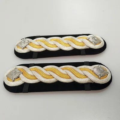 Style 2 Новое прибытие высокое качество золото серебро авиакомпания пилот Epaulets капитан рубашки Наплечные доски Insignia - Color: Style 2
