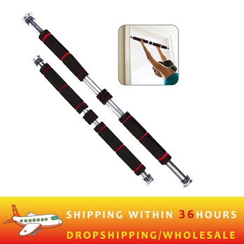 

60-100cm oor Horizontal Steel Adjustable Training Bars For Home Sport Bar Workout Pull Up Arm Training Sit Up Bar Home Fitness