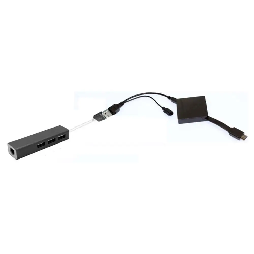 3 порта usb хаб LAN Ethernet разъем и OTG адаптер для Fire Gen 2 4 адаптер|Адаптеры AC/DC| |
