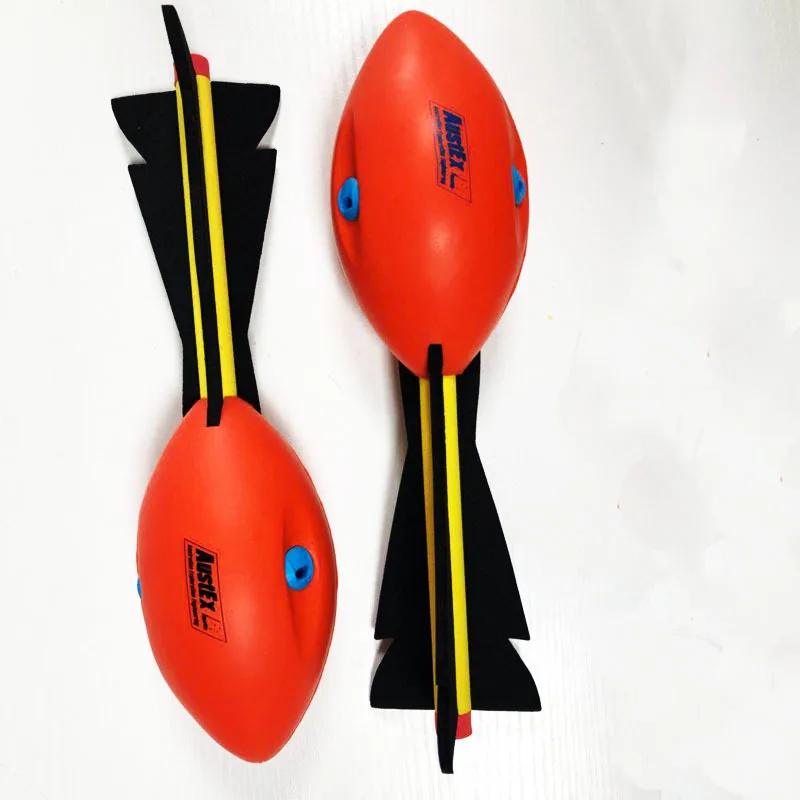 wonderful  Manufacturers Supply Foam Straps And Whistle Sports Pu Missile Ball Children's Outdoor Throwing Toy
