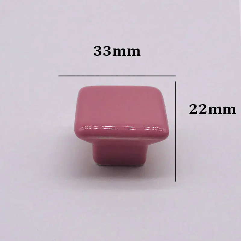 1 шт. керамическая Винтажная с розой, цветком, с цветочным мотивом ручки дверная ручка розового цвета для шкафа ящика двери шкафа шкафчик камера хранения шкаф - Цвет: D