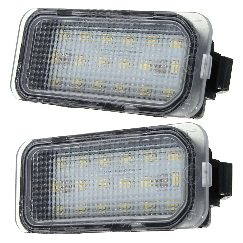 2 pièces plaque d'immatriculation lumière pour Ford KUGA S MAX MONDEO MK4 MK5 MK2 FIESTA 2008-2022 FOCUS ABS plastique 12V LED numéro Signal lumineux ► Photo 3/6