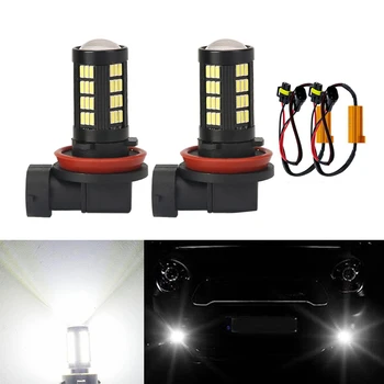 

2x H8 H11 Led Bulb Fog Lights Car Lamp Auto Light Bulbs No Error For Mercedes Benz W211 W212 W164 W221