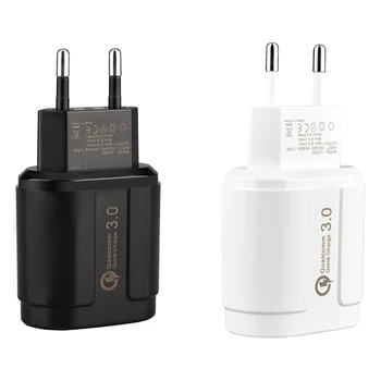 

18W Quick Charge QC3.0 Travel Home AC Wall Single Port USB Charger Adapter For Samsung Nexus 6 EU Plug