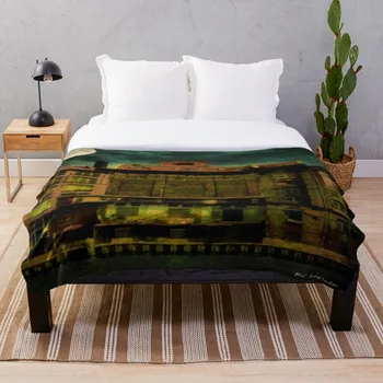 

Soft Blanket for Bed Sherpa Flannel Fleece Blanket Home Travel Sofa Soft Throw Blanket The Moon And The River