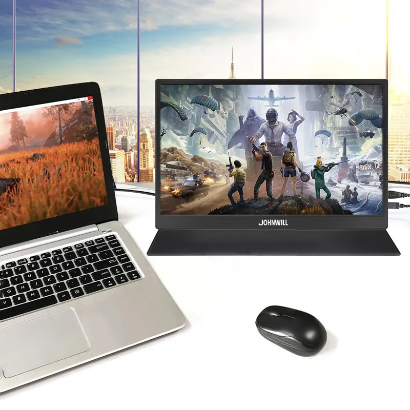 Портативный игровой монитор для ПК 15 6 usb type c hdmi сенсорный ps4 переключатель Xbox