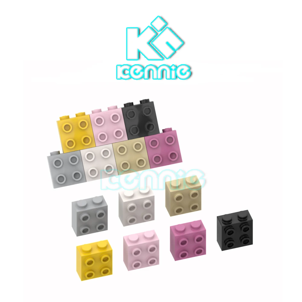 200 шт./лот Kennie DIY кирпичная головка MOC деталь совместимая с высокотехнологичными