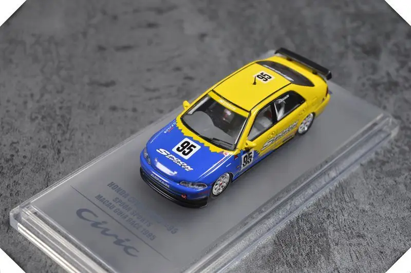 1: 64 масштабная модель автомобиля сплав литье под давлением синий Impreza WRX STI миниатюрная сцена Игрушка гоночный автомобиль стол коллекция подарок