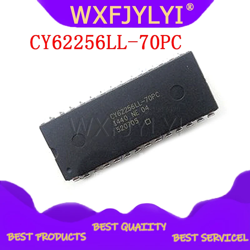 Статическая RAM DIP28 1 шт. статическая RAM-память с процессором CY62256LL CY62256 256K (32K x 8) |