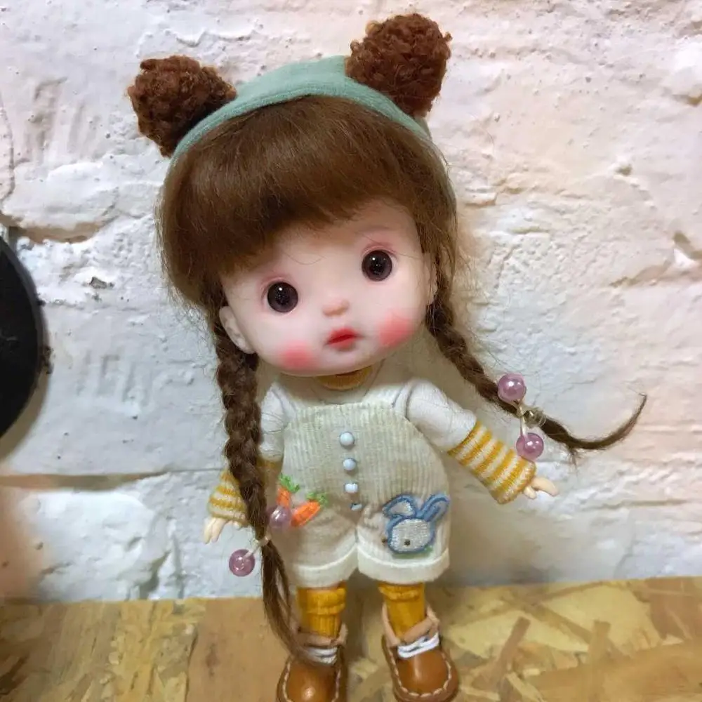 OB11 кукла Кастомизация кукла 1/8 BJD куклы OB DIY полимерная глина 20191217