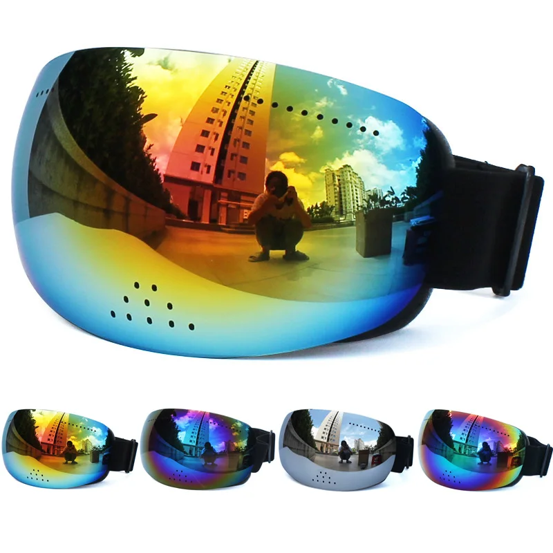 Ski Snowboard Goggles Sunglasses Eyewear Anti-UV Windproof Sports Equipment Winter Nose Protection for Men Women | Спорт и