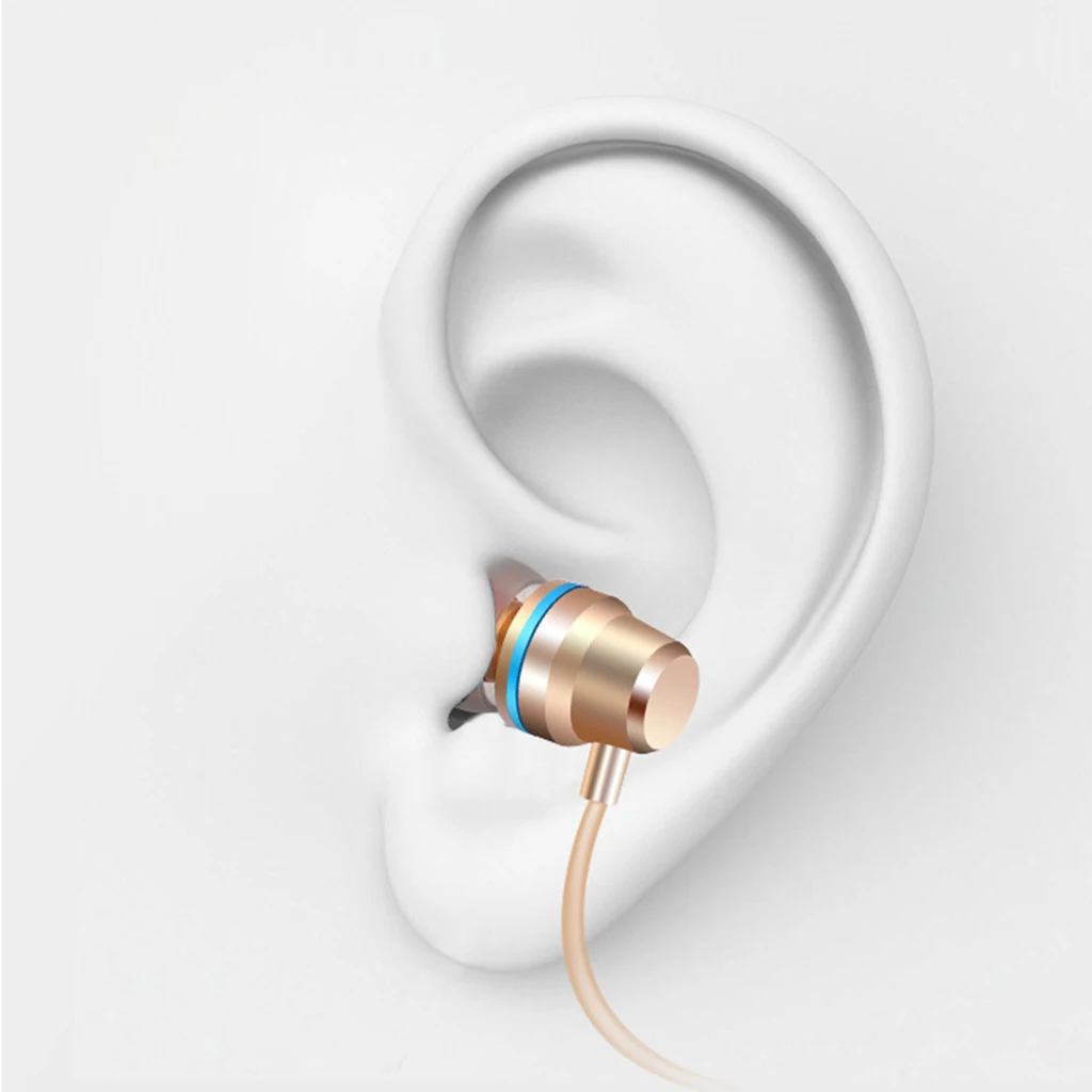 Universal In-Ear Bass Earphones With Microphone & Remote In-Ear Earphone Headset with Mic for Xiaomi Mi 6/8 9 Huawei Earphones