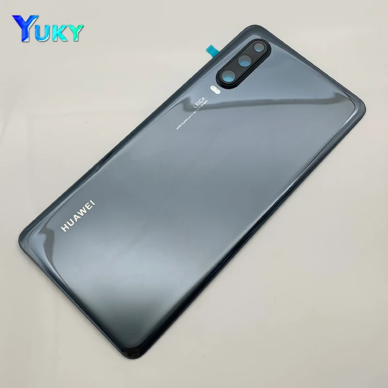 Original huawei P30 Battery Cover For P30 Replace the battery cover With camera cover P30 iphone mobile frame