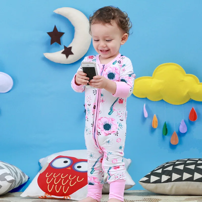 

INS Hot Selling mian bao Onesie Spring And Autumn Childrenswear Infant Clothing New Style Crawling Clothes Children Long-sleeve