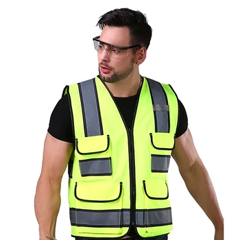 

Reflective Vest High Visibility Safety Gear Outdoor Protector Tank Tops ZX00