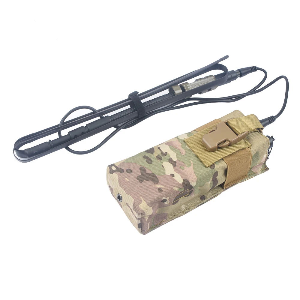 Tactical Vest System Wireless Walkie-talkie Bag Molle Pocket Interphone Attachment Sports Pouch Headsets Accessories