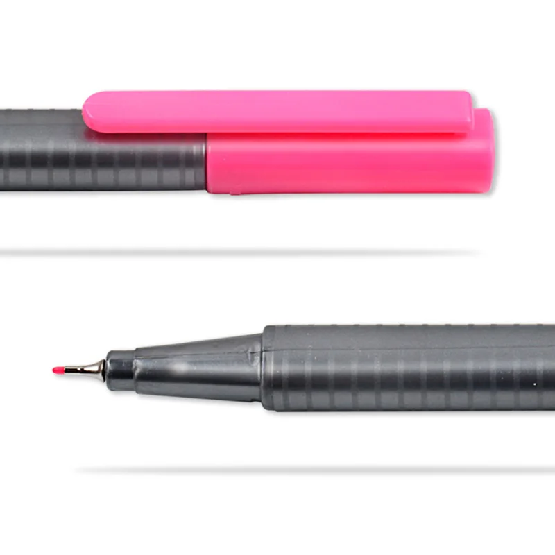 1 шт. STAEDTLER Треугольники Цвет изогнутым наконечником ручка 334 иглы пера 0 3 ММ
