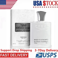 Creed Silver Mountain Water Men Mens Cologne Long Lasting Fragrance Body Spray Parfum Male Purfumes Free Ship