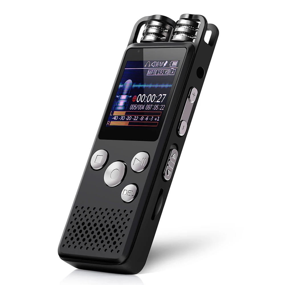 Professional Voice Recorder Digital Audio Voice Activated 8GB 16GB USB