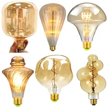 

Retro Bulb LED Bulb Creative Irregular Bulb 4W 220V/ 110V LED Filament Decoration Edison Bulb